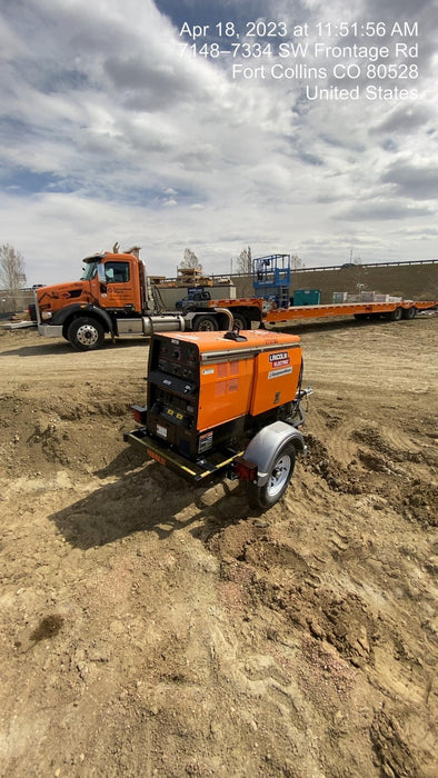 2022 Lincoln Electric LE400 Kubota V1505, Trlr, Cable Rack, Light Kit, ES Decals, T3
