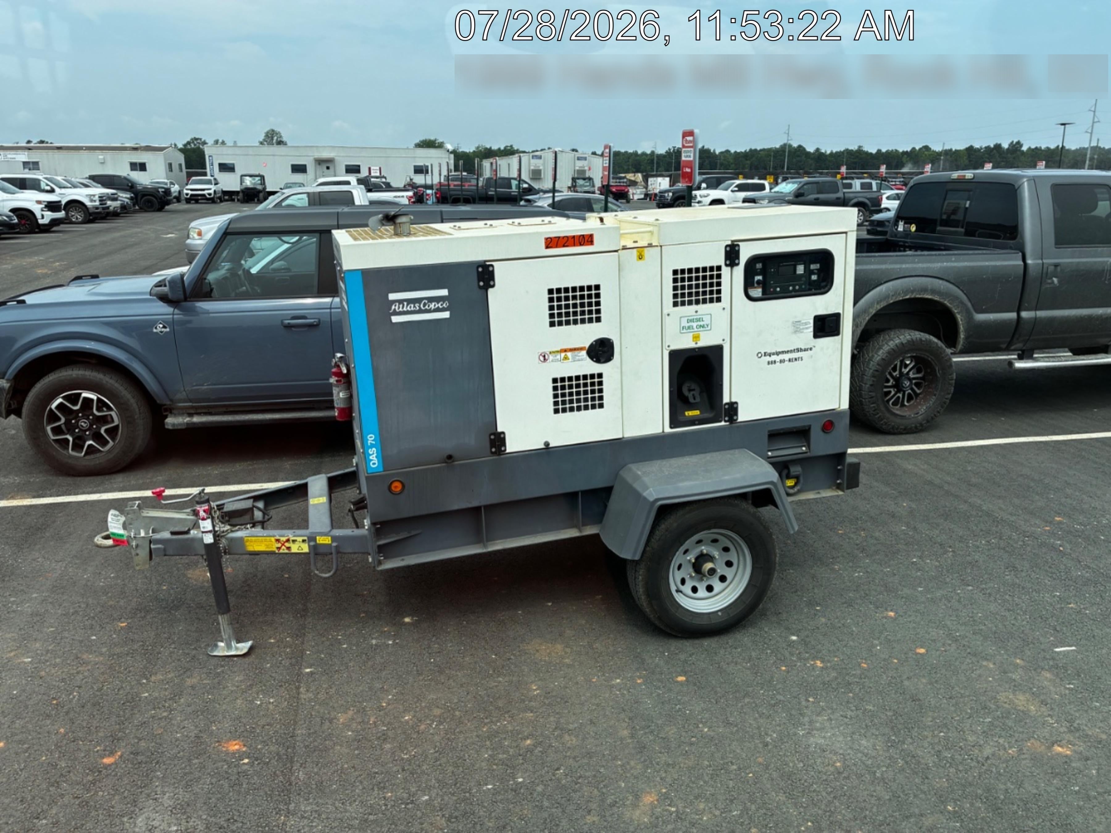 2022 ATLAS COPCO QAS 70