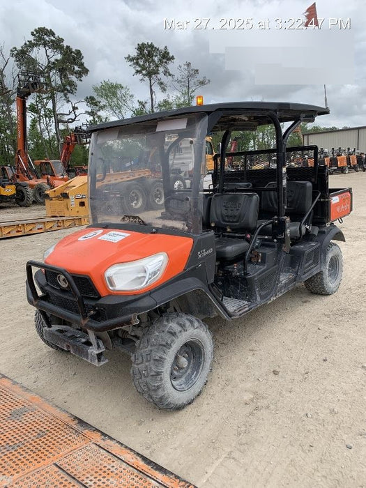 2021 Kubota RTV-X1140W-H Plastic Canopy, Windshield Acrylic Clear, LED Strobe Light, Wire Harness Kit, Back up Alarm