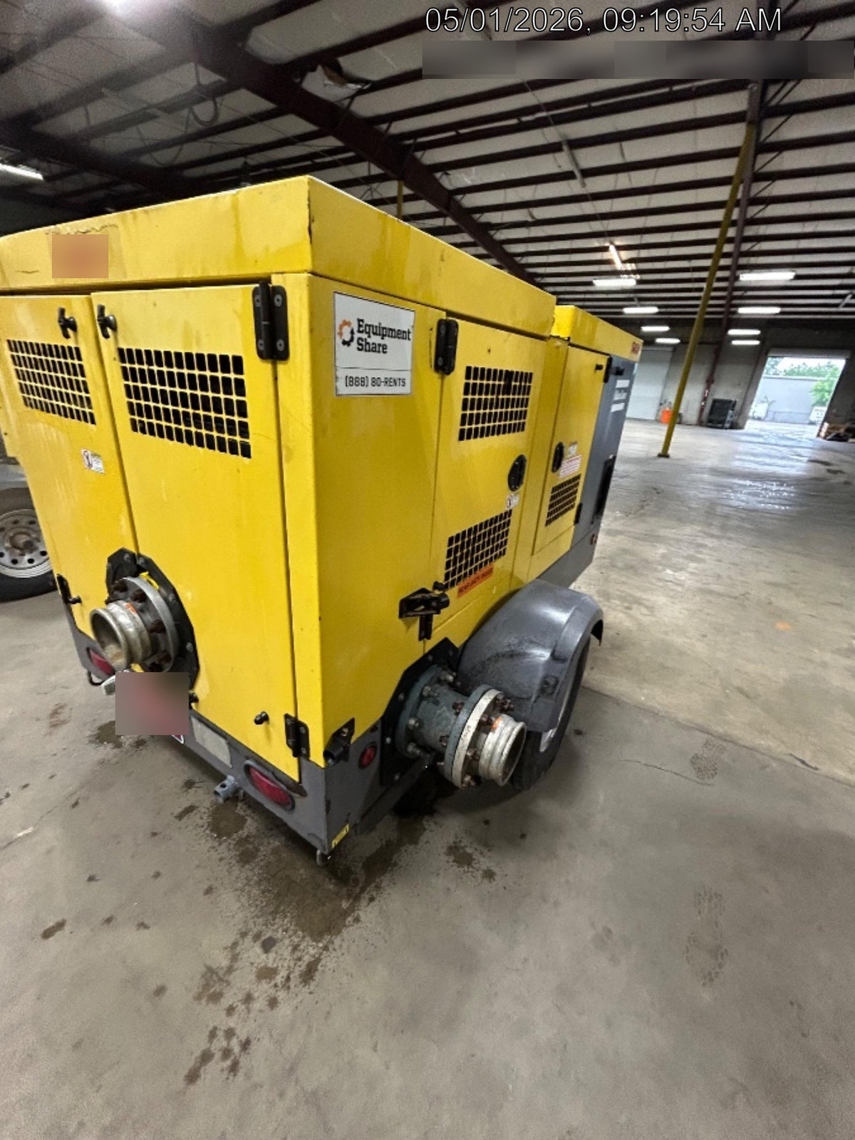 2020 ATLAS COPCO PAS 150 HF CS Enclosed