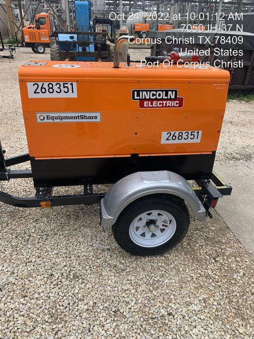 2022 Lincoln Electric LE400 Kubota V1505, Trlr, Cable Rack, Light Kit, ES Decals, T3