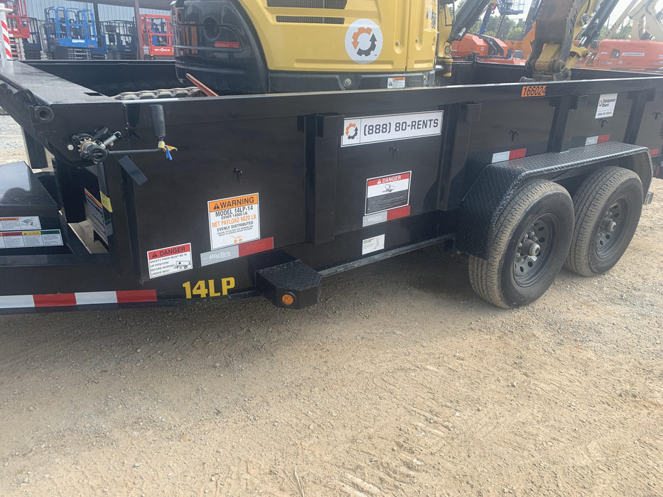 2021 BIG TEX TRAILER 14LP-14BK6SIRPD