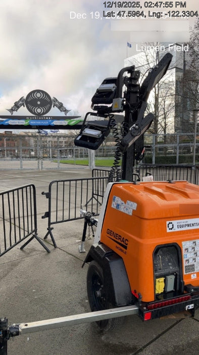 2023 Generac MLT2 Diesel, Flex Switch 120V Input, Powerzone Controller, (4) 320W LED Lights, 4kW Generator, 39.9 Gal Fuel Tank, 2" Ball, T3