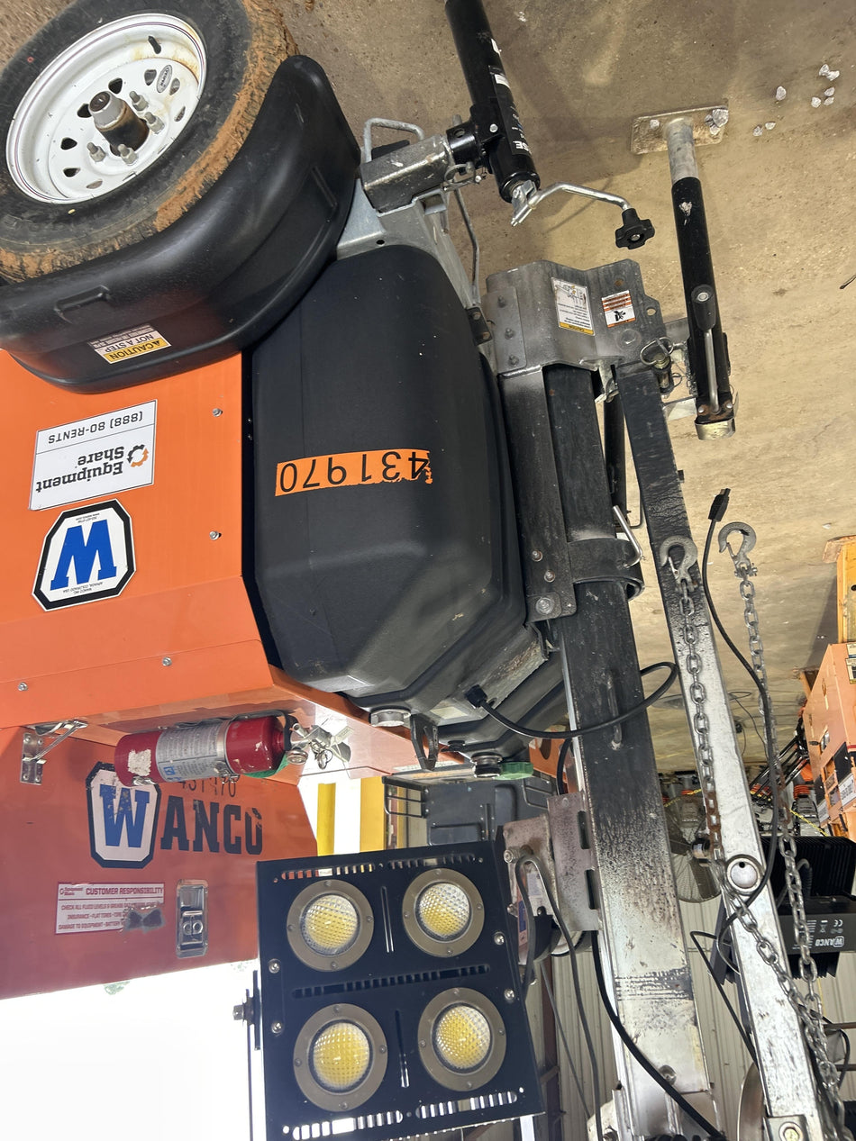 2024 Wanco WLTT-4MM4K Diesel, Deep Sea Controller, Shore Power Plug, Auto Start, (4) 350W LED Floodlights, 4kW Generator, 60 Gal Fuel Tank, 2" Ball, T3
