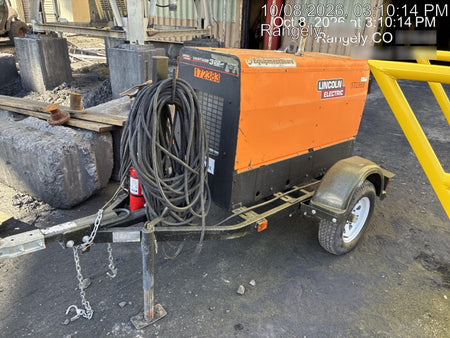 2021 Lincoln Electric Vantage 322 Vantage 322 Ready Pak 3 w/ Decals, ORANGE (includes trailer, cable rack, fender light kit) NO Telematics