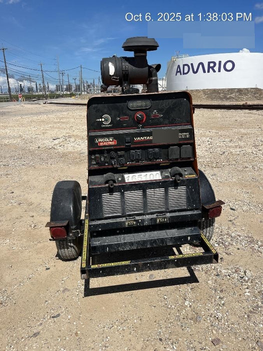2021 Lincoln Electric Vantage 549X Ready Pak 3, ORANGE (includes trailer, cable rack, fender light kit)