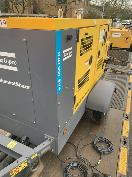 2021 ATLAS COPCO PAS 100 HF CS Enclosed