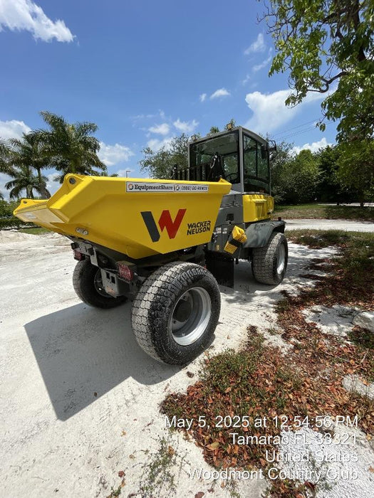 2025 WACKER NEUSON DV605 Cab Turf Tires