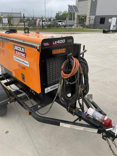 2022 Lincoln Electric LE400 Kubota V1505, Trlr, Cable Rack, Light Kit, ES Decals, T3
