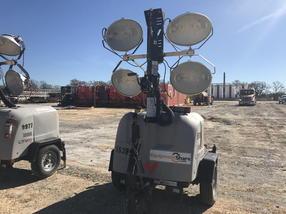 2017 Wacker Neuson LTV6L-MH Wacker Neuson 6 kW Towable Light Generator