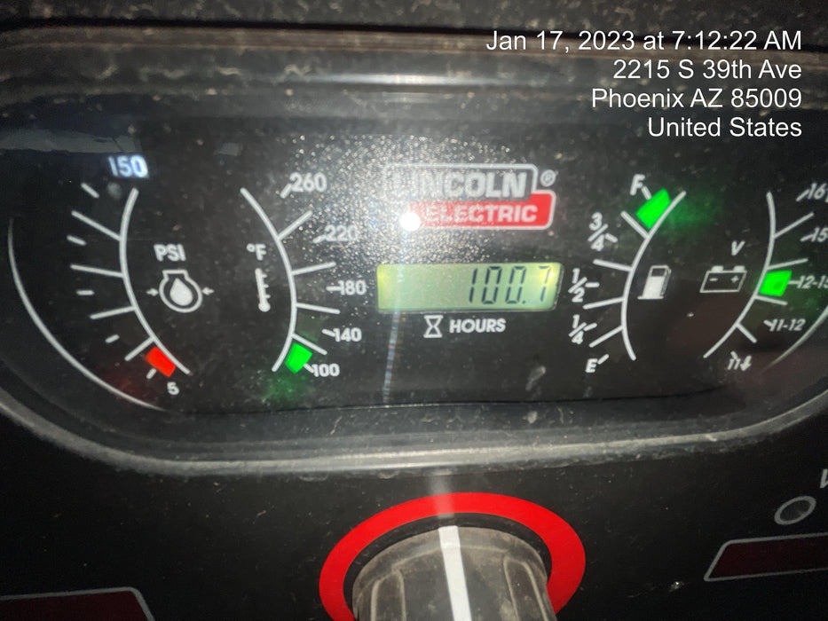 2021 Lincoln Electric Vantage 549X Ready Pak 3, ORANGE (includes trailer, cable rack, fender light kit)