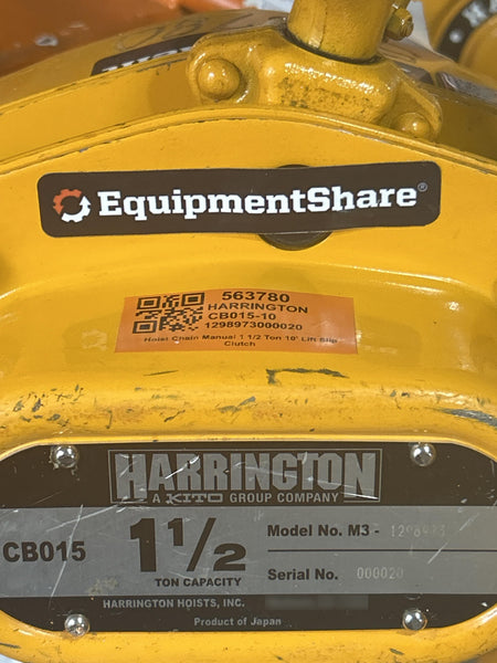 2025 HARRINGTON CB015-10