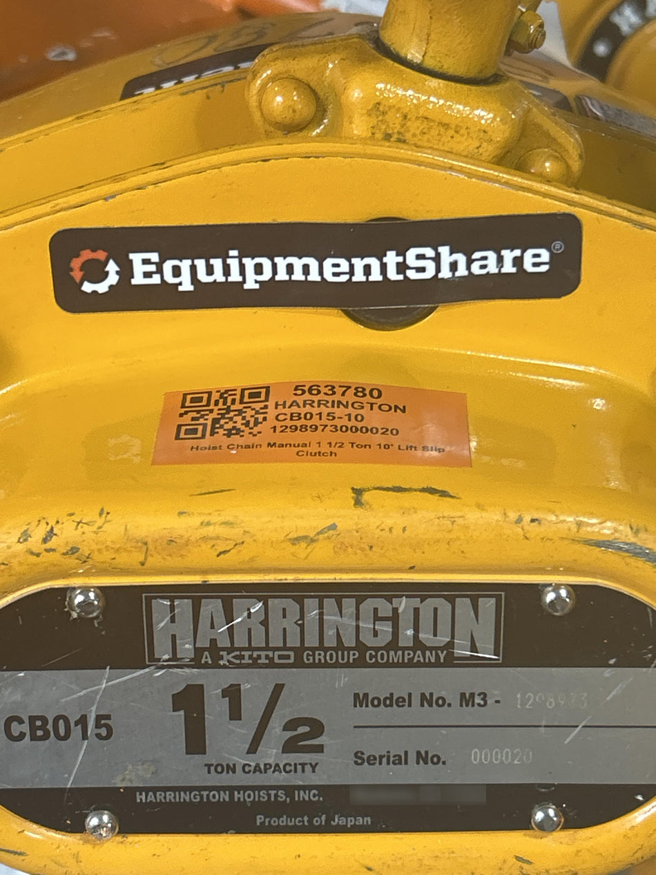 2025 HARRINGTON CB015-10