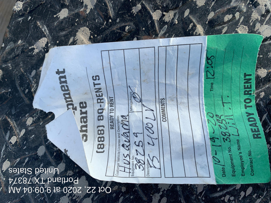 2019 HUSQVARNA FS 400 LV