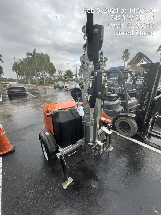 2023 Wanco WLTT-4MM4K Diesel, Deep Sea Controller, Shore Power Plug, Auto Start, (4) 350W LED Floodlights, 4kW Generator, 60 Gal Fuel Tank, 2" Ball, T3