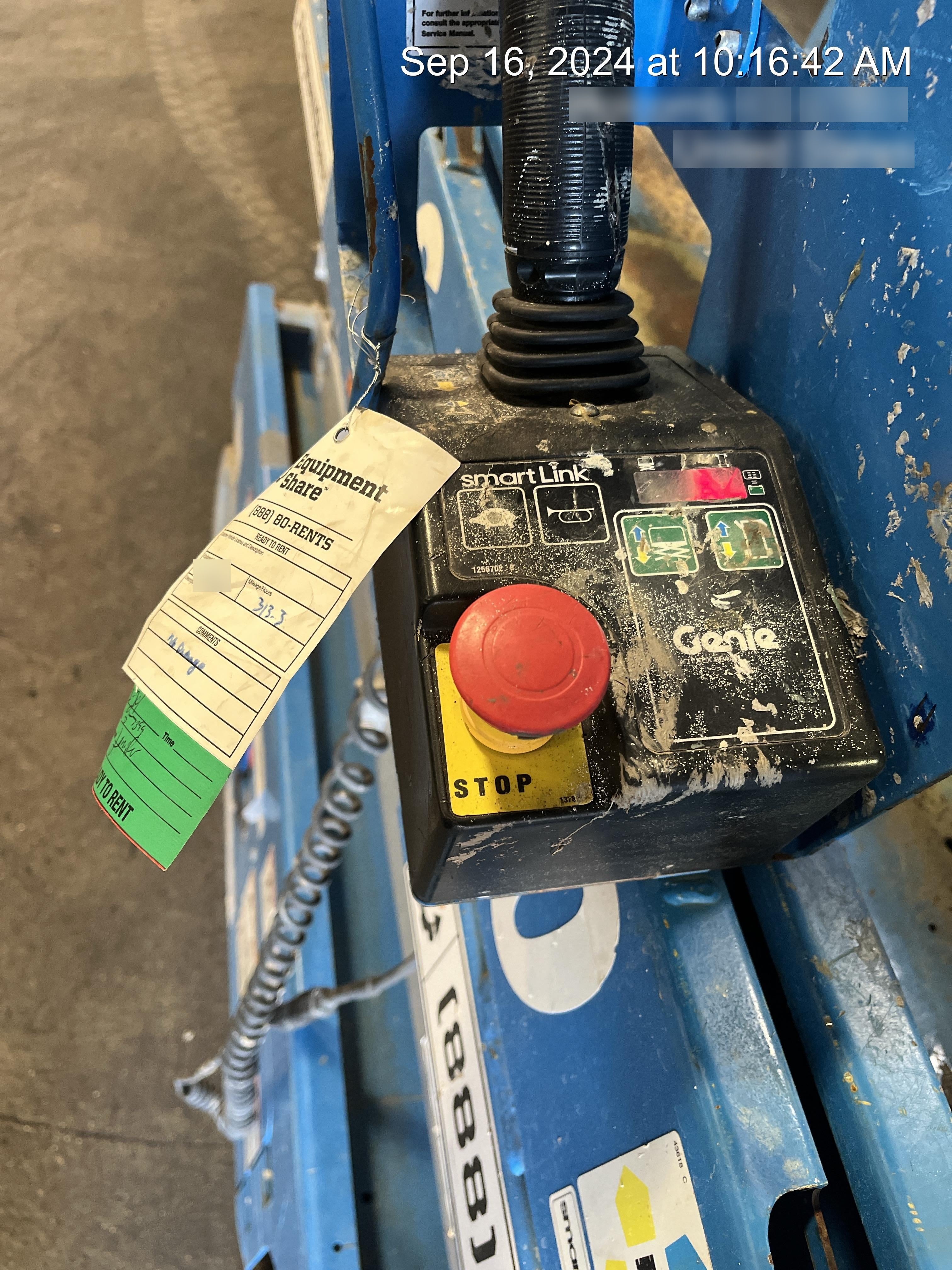 2016 Genie GS-1930 Standard Rental Specs