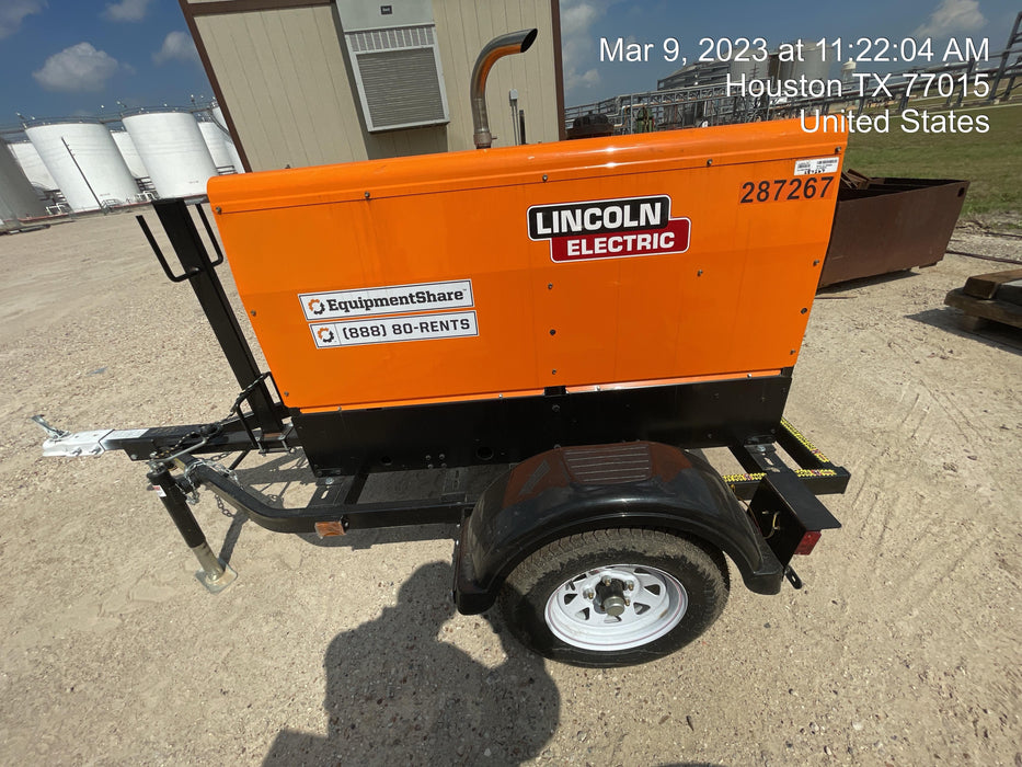 2023 Lincoln Electric LE400 Kubota V1505, Trlr, Cable Rack, Light Kit, ES Decals, T3