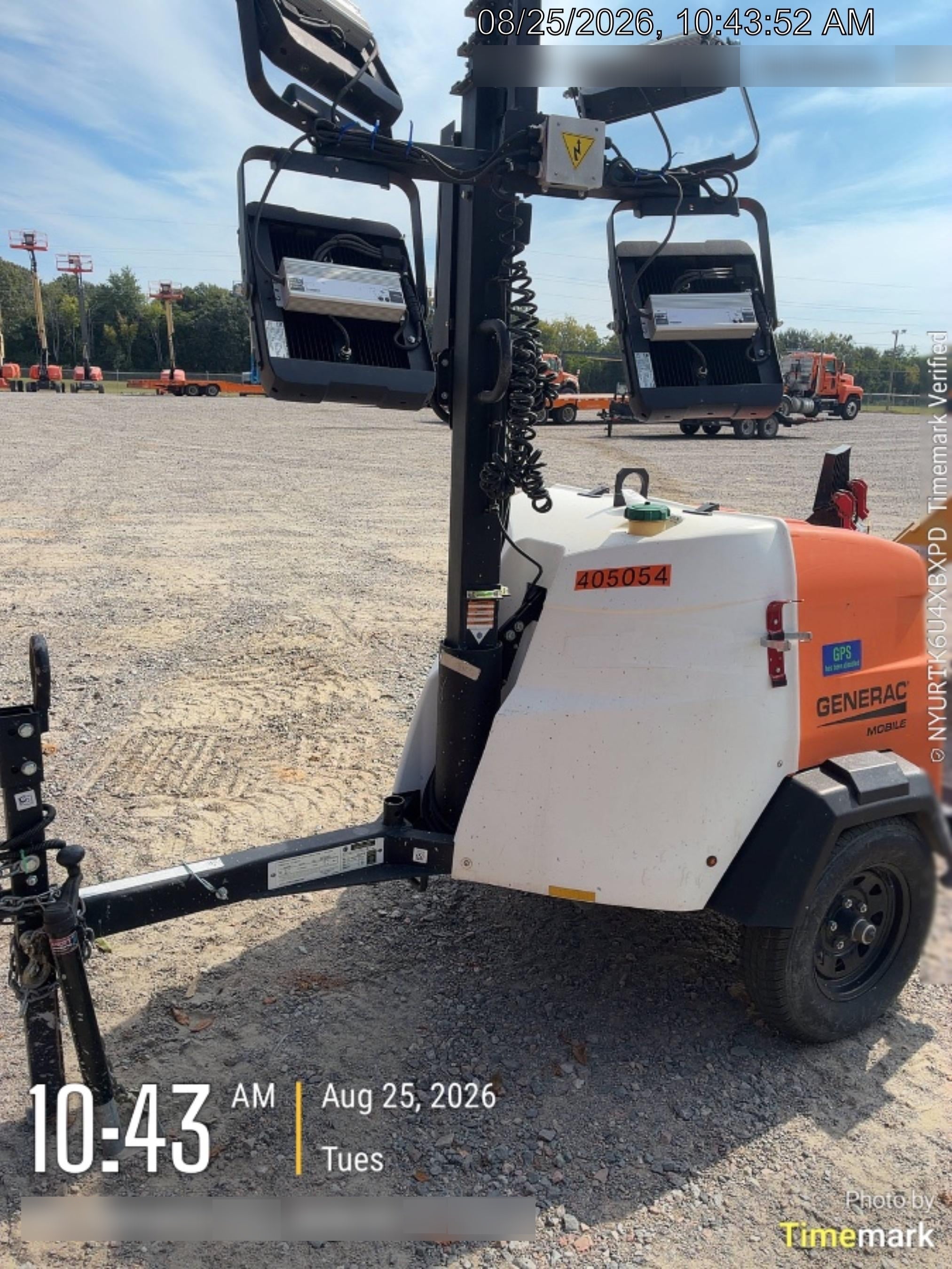 2024 Generac MLT6SKDS-STD4 ELEC WINCH Diesel, Electric Winch Mast, Powerzone Controller, (4) 320W LED Lights, 4kW Generator, 39.9 Gal Fuel Tank, 2" Ball, T3