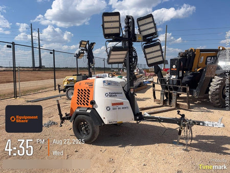 2024 Generac MLT2 Diesel, Flex Switch 120V Input, Powerzone Controller, 
(4) 320W LED Lights, 4kW Generator, 39.9 Gal Fuel Tank, 2" Ball, T3