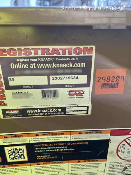 2023 KNAACK 89