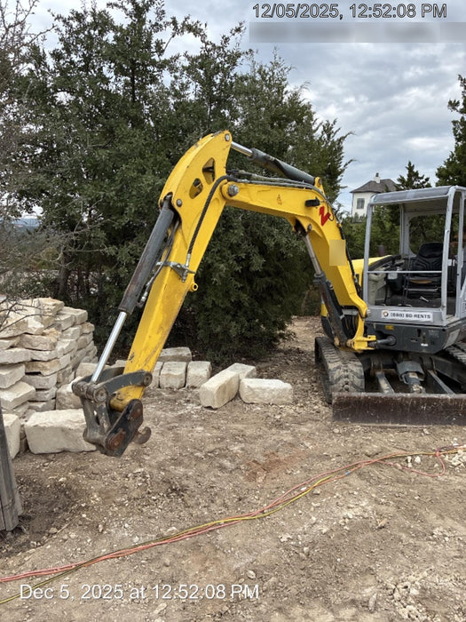 2018 Wacker Neuson EZ53 EZ53 12K Track Excavator, TRK,LGD,CNPY,PC, TRK,LGD,CNPY,PC, Manual QC, Hydraulic Thumb, Buckets: 24" , 18"