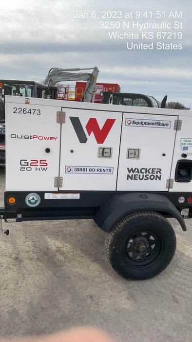 2022 WACKER NEUSON G25