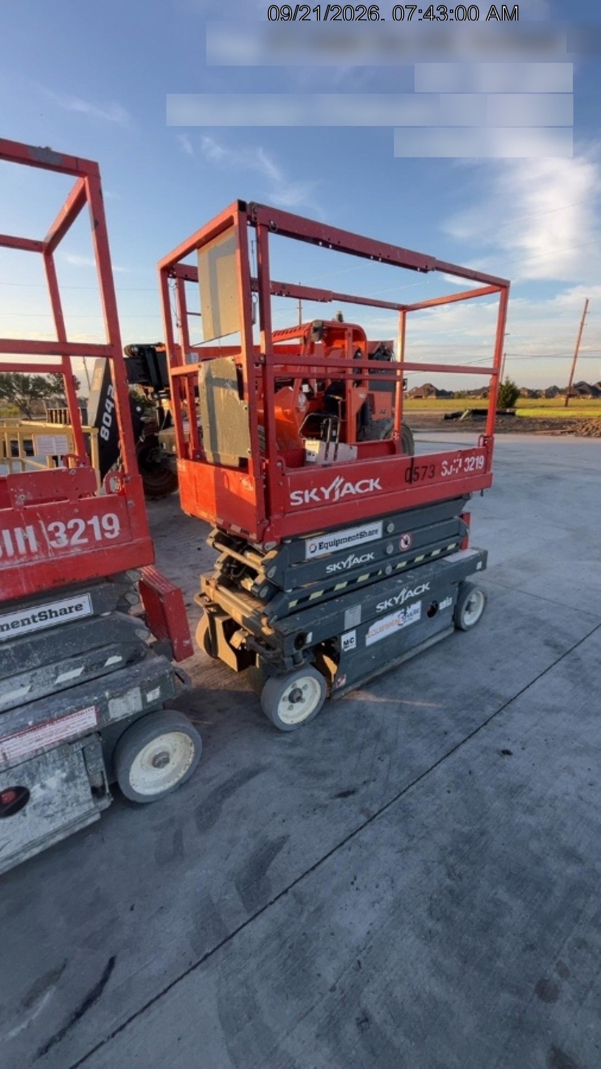 2015 SKYJACK SJIII-3219