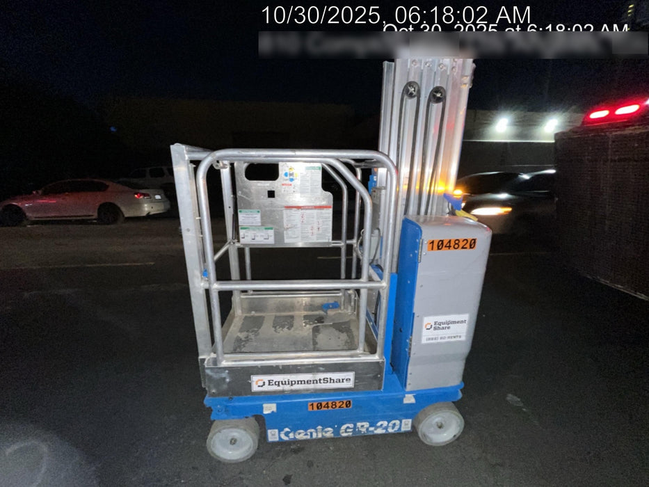 2020 GENIE GR-20