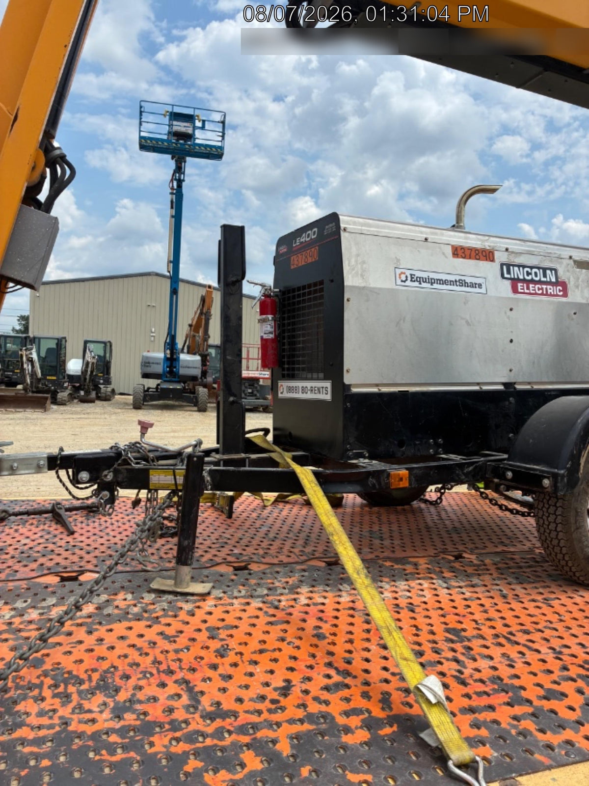 2024 Lincoln Electric LE400 Kubota V1505, Trlr, Cable Rack, Light Kit, ES Decals, T3