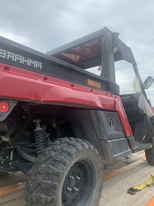 2021 Yanmar YU1000 Canopy, Steel Wheel, Poly WindShield, Beacon, Backup Alarm