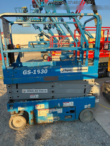 2020 Genie GS-1930 Fixed rails with chain entry gate - Pre A92.20
