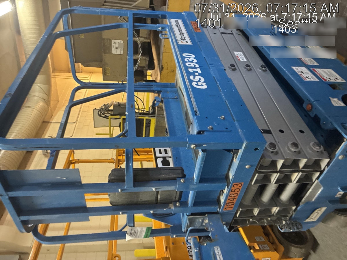 2020 Genie GS-1930 Standard Machine, 800W Inverter