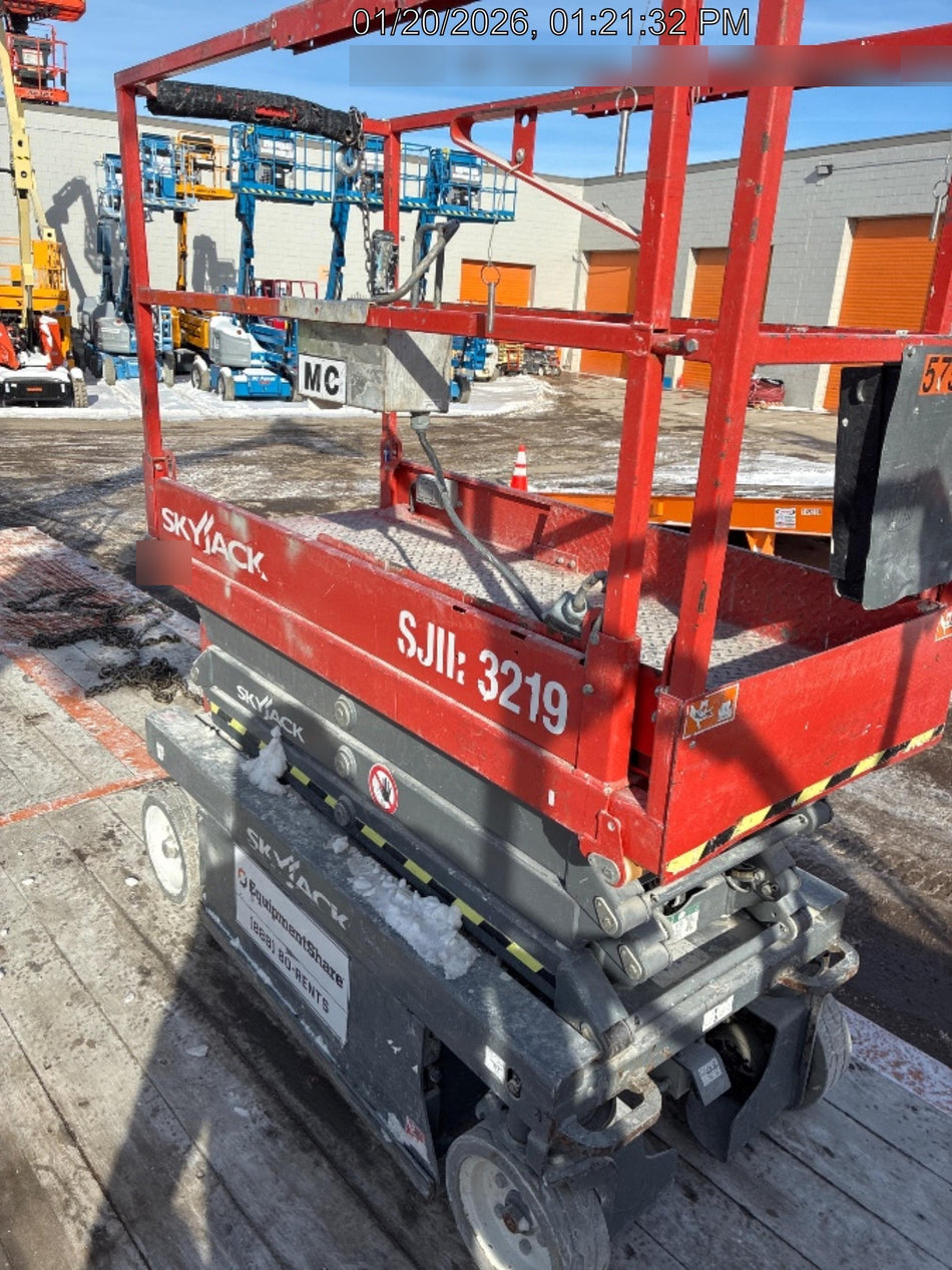 2016 Skyjack SJIII-3219 Standard Rental Specs