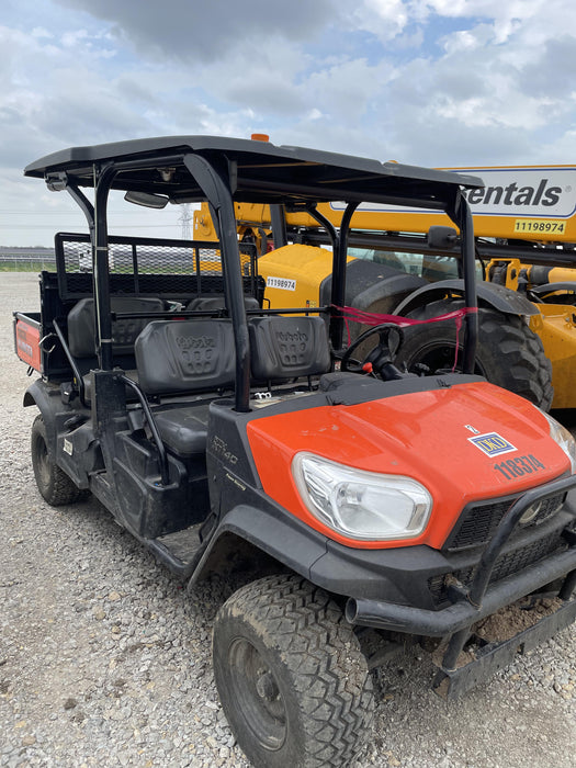 2020 Kubota RTV-X1140W-H Canopy, 4-Seater, Diesel, Windshield Acrylic Clear, LED Strobe, Backup Alarm
