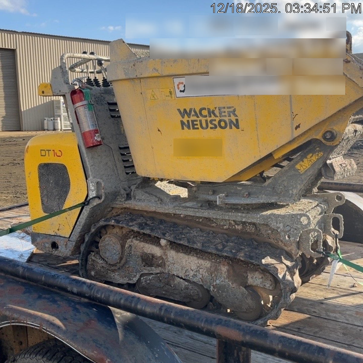 2019 WACKER NEUSON DT10