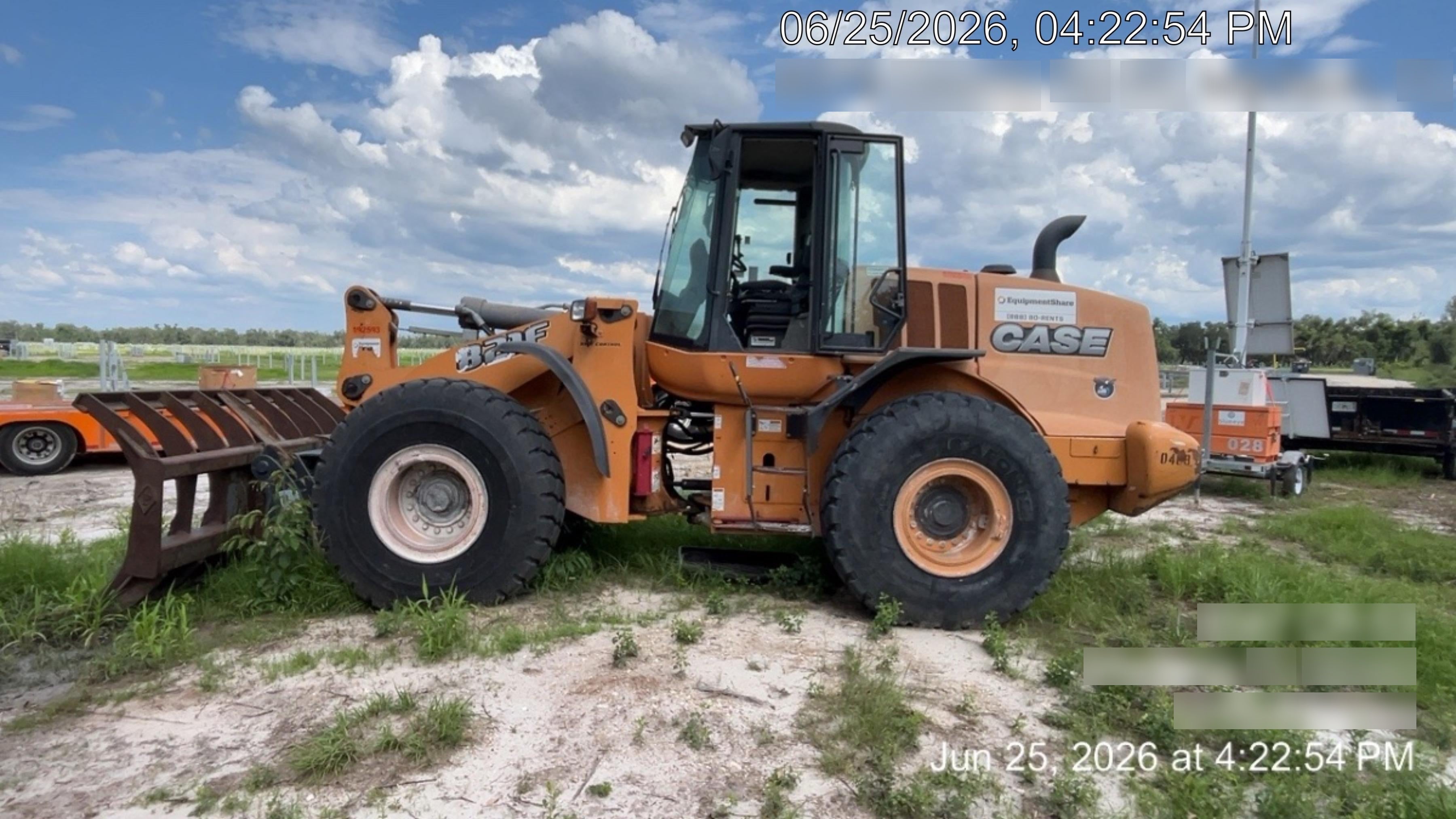 2016 CASE 821F