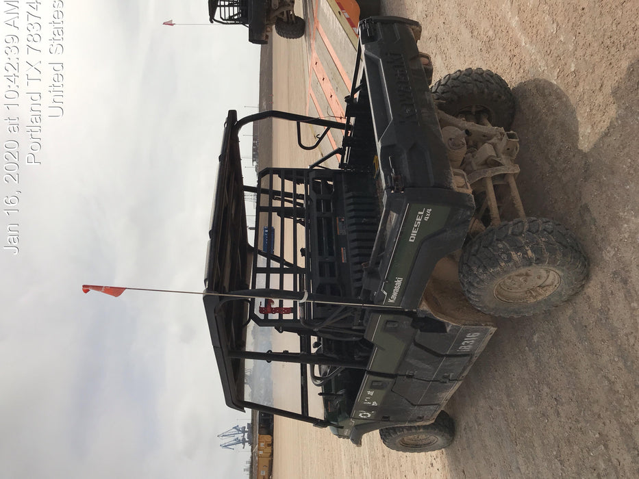 2018 Kawasaki MULE PRO-DX Kawasaki Mule 4x4 Diesel UTV w/Hard Top, Windshield, Beacon, Backup Alarm, ES Keypad/Hardware Installed