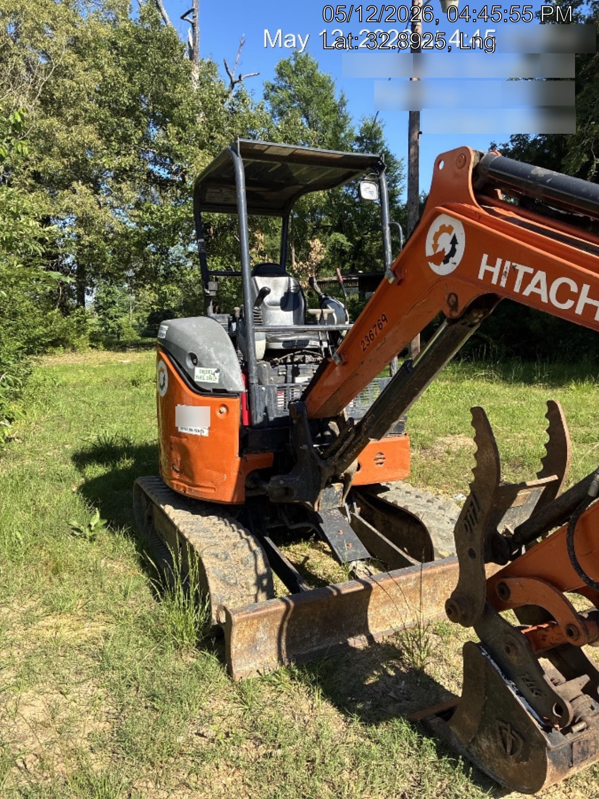 2022 HITACHI ZX26U-5N