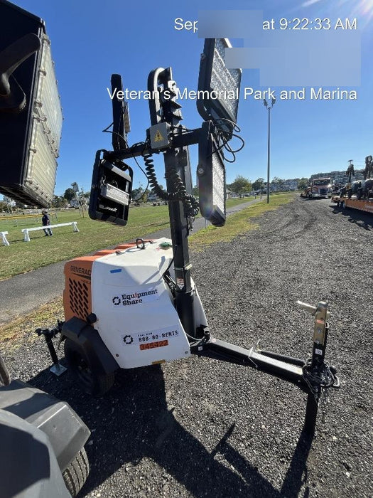 2023 Generac MLT2 Diesel, Flex Switch 120V Input, Powerzone Controller, (4) 320W LED Lights, 4kW Generator, 39.9 Gal Fuel Tank, 2" Ball, T3