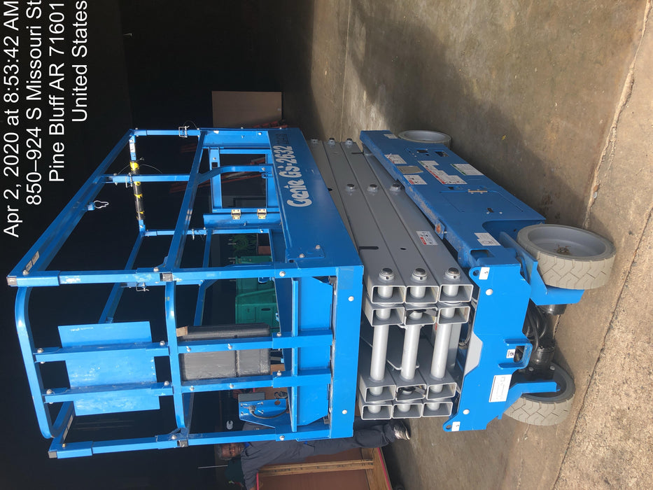 2018 Genie GS-2632 Genie GS-2632 w/Fixed Rail, Chain Entry
