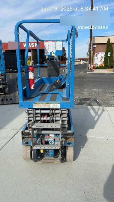 2020 Genie GS-1930 Fixed rails with chain entry gate - Pre A92.20, 800W Inverter