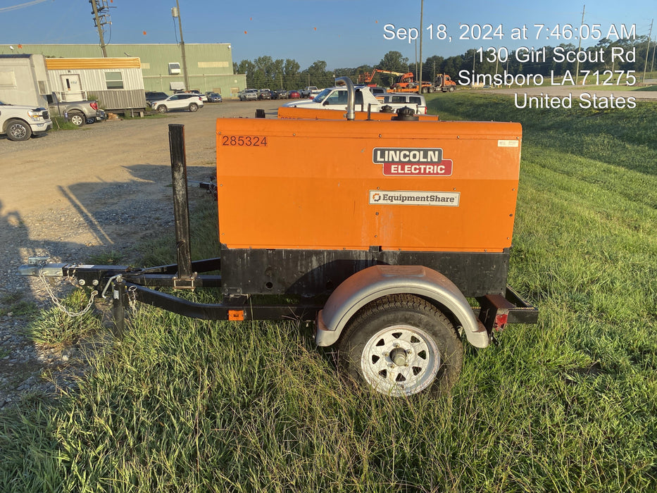 2022 Lincoln Electric LE400 Kubota V1505, Trlr, Cable Rack, Light Kit, ES Decals, T3