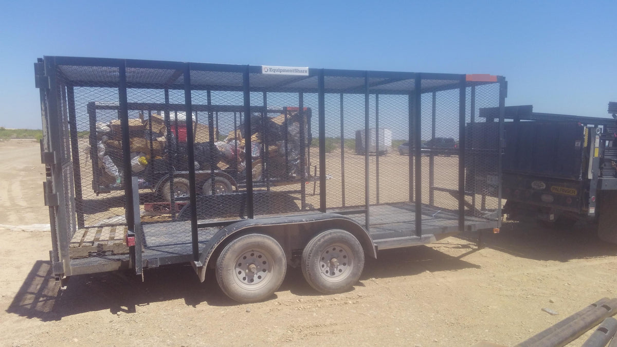 2019 CENTEX Trash Trailer