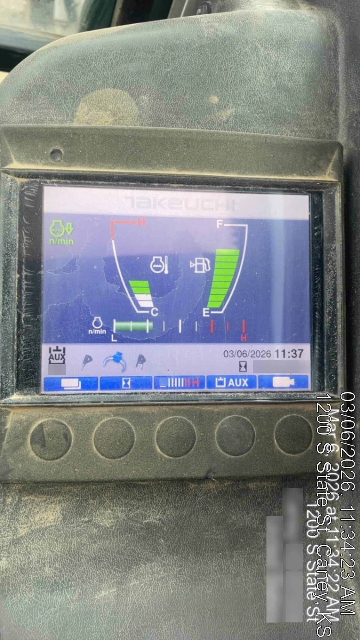 2020 Takeuchi TB290C Cab/Heat/Air, Rubber Tracks, Manual TAG QC