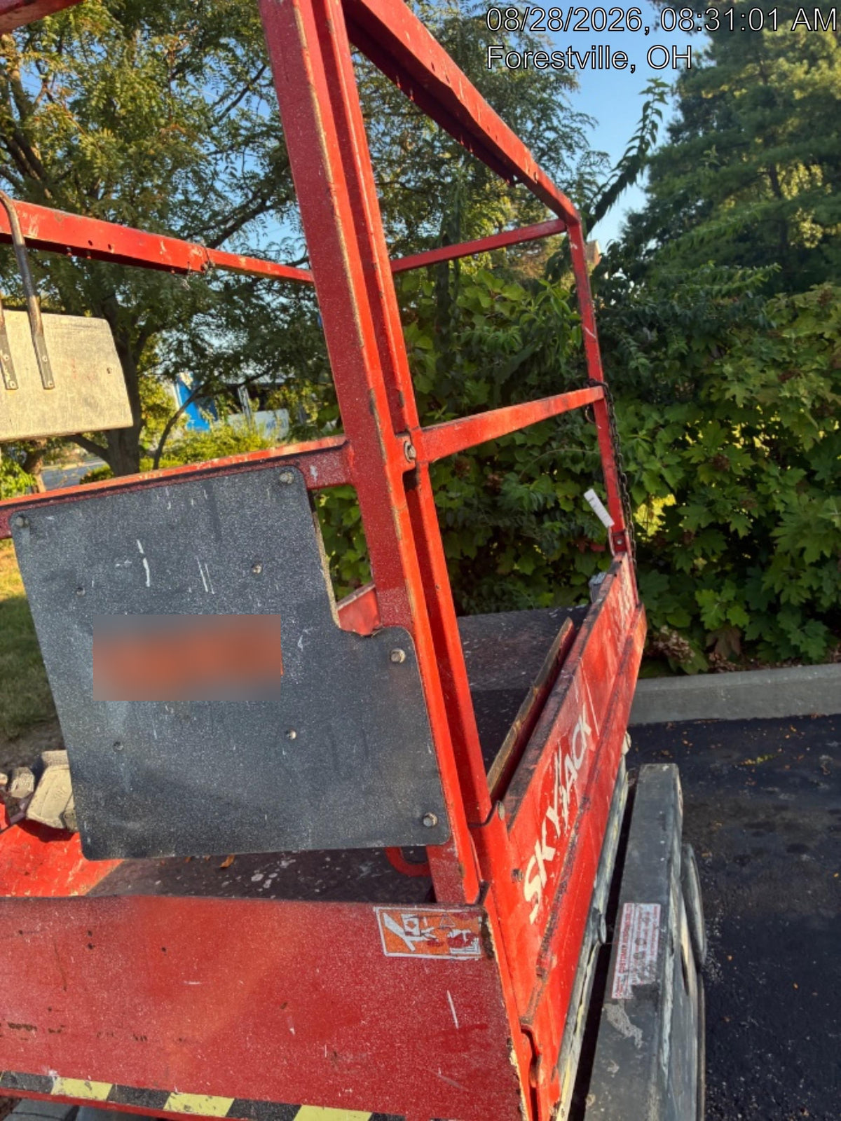 2016 Skyjack SJIII-3219 Standard Rental Specs