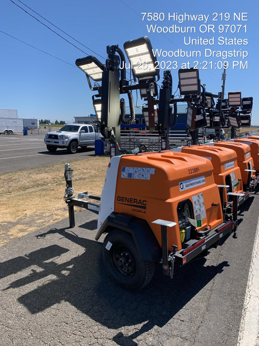 2023 Generac MLT2 Diesel, Flex Switch 120V Input, Powerzone Controller, (4) 320W LED Lights, 4kW Generator, 39.9 Gal Fuel Tank, 2" Ball, T3