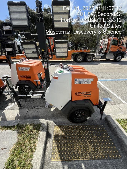 2025 Generac MLTS-4 Diesel, Mitsubishi L2E, 7.1 hp @1800 rpm, Flex Switch 120V Input, Powerzone Controller, (4) 320W LED Lights, 4kW Generator, 39.9 Gal Fuel Tank, 2" Ball, T3, ES Decals