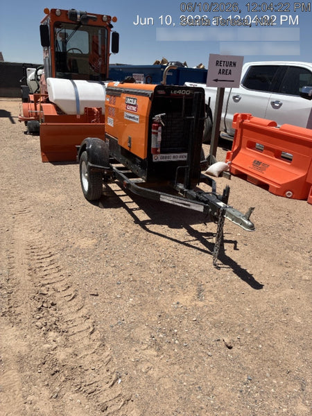 2021 Lincoln Electric Vantage 322 Vantage 322 Ready Pak 3 w/ Decals, ORANGE (includes trailer, cable rack, fender light kit) NO Telematics