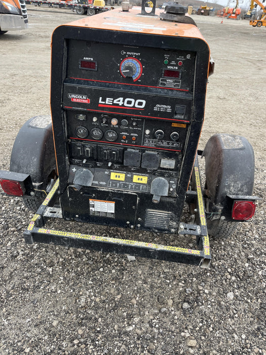 2023 Lincoln Electric LE400 Kubota V1505, Trlr, Cable Rack, Light Kit, ES Decals, T3