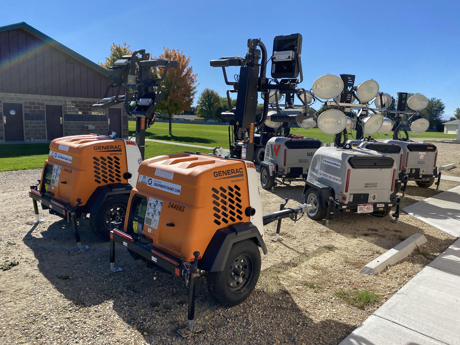 2023 Generac MLT2 Diesel, Flex Switch 120V Input, Powerzone Controller, (4) 320W LED Lights, 4kW Generator, 39.9 Gal Fuel Tank, 2" Ball, T3